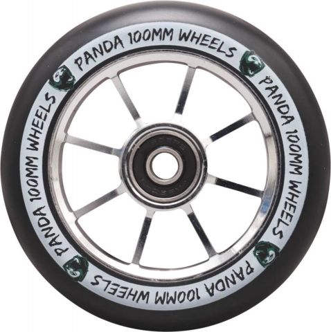 Panda Spoked V2 Rueda Patinete (110mm - Chrome)