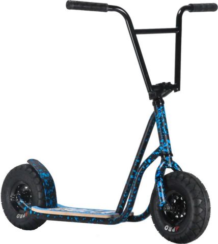 Rocker Rolla Patinete Ruedas Grandes (Blue Splatte