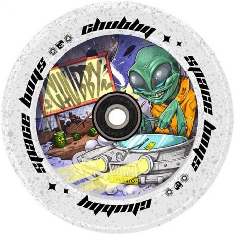 Chubby SpaceBoys Rueda Patinete (110mm - Alien)