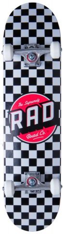 RAD Checkers Skateboard Completo (6.75
