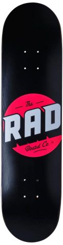 RAD Checkers Skateboard Completo (8