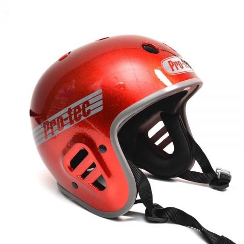 PROTEC FULL CUT ROJO METAL S 54-56 CM