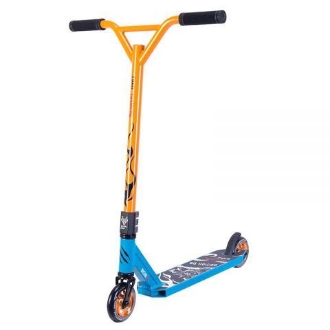 DEMON D6 SCOOTER NARANJA Y AZUL