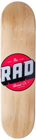 RAD Solid Tabla Skateboard (8.25