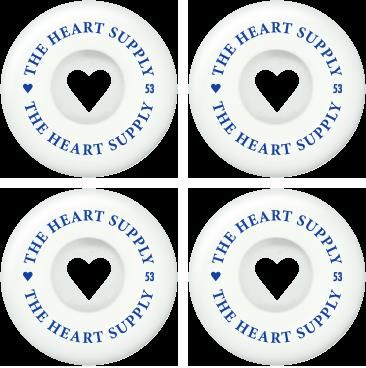 Heart Supply Clean Heart Ruedas Skate 4 Piezas (53