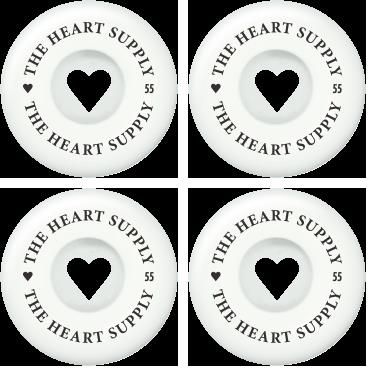 Heart Supply Clean Heart Ruedas Skate 4 Piezas (55
