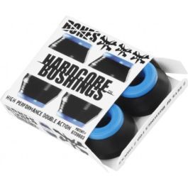 Bones Bushing Hardcore Soft Black/Blue Pack 81A