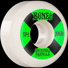 Bones Wheels OG Formula Skateboard Wheels 100 54mm