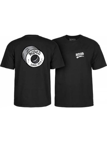 Bones Wheels Heritage Boneless T-Shirt Black XL