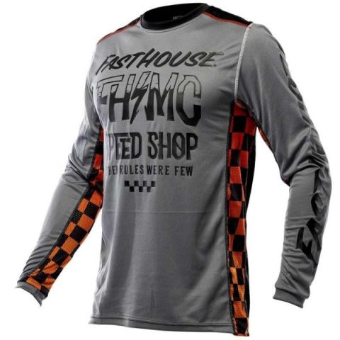 FASTHOUSE JERSEY GRINDHOUSE BRUTE GRAY/BLACK - XXL