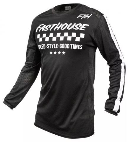 FASTHOUSE JERSEY ORIGINALS AIR COOLED BLACK - M