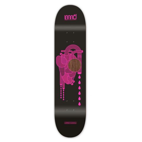 NOMAD DECK 8.375 FLUOR PINK