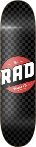 RAD Checker Tabla Skateboard (8.125