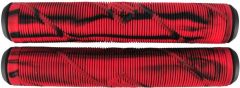 Striker Thick Logo Puños Patinete (Negro/Rojo)