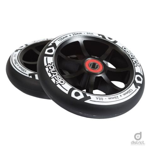 district dual width core 120x28mm (Negro/blanco)