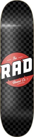 RAD Checker Tabla Skateboard (8.375