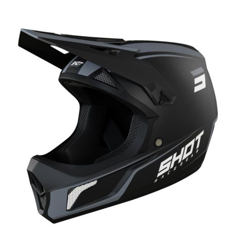 Shot Rogue United Adult Helmet Black/Grey Matt M