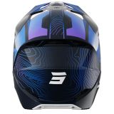 Shot Furious Kid Helmet - Apex - Blue Glossy M