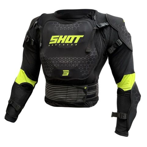 Shot Body KID Optimal 2.0Black/NeonYellow S