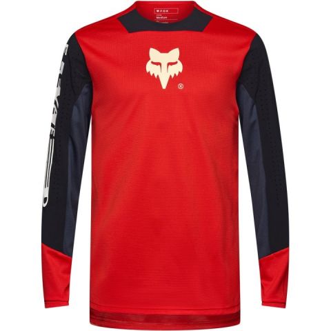 Camiseta de manga larga Defend Elevated rojo M