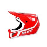 Shot Rogue United Kid Helmet redpearly L