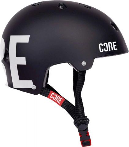 Core Street Casco (S-M, Negro-Blanco)