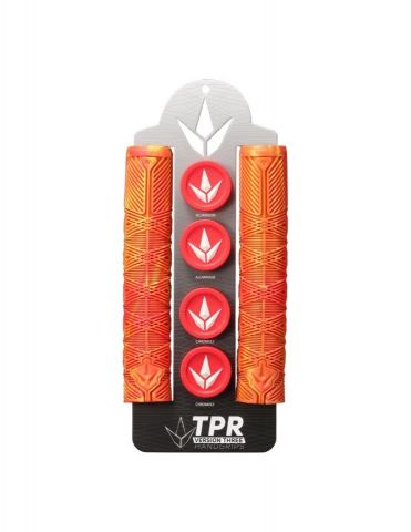 Puños BLUNT handgrip V3 Naranja/Rojo