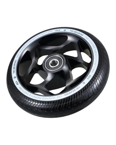 BLUNT WHEEL TRI BEARING 120MM x 30MM - Negro